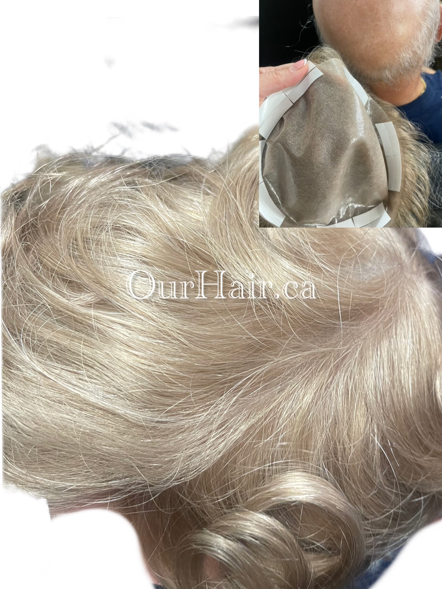 Men’s Toupee skin-Line
